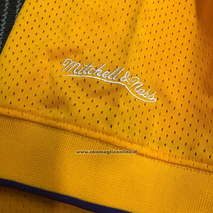 Maglia Manica Corta Los Angeles Lakers Kobe Bryant #8 Giallo